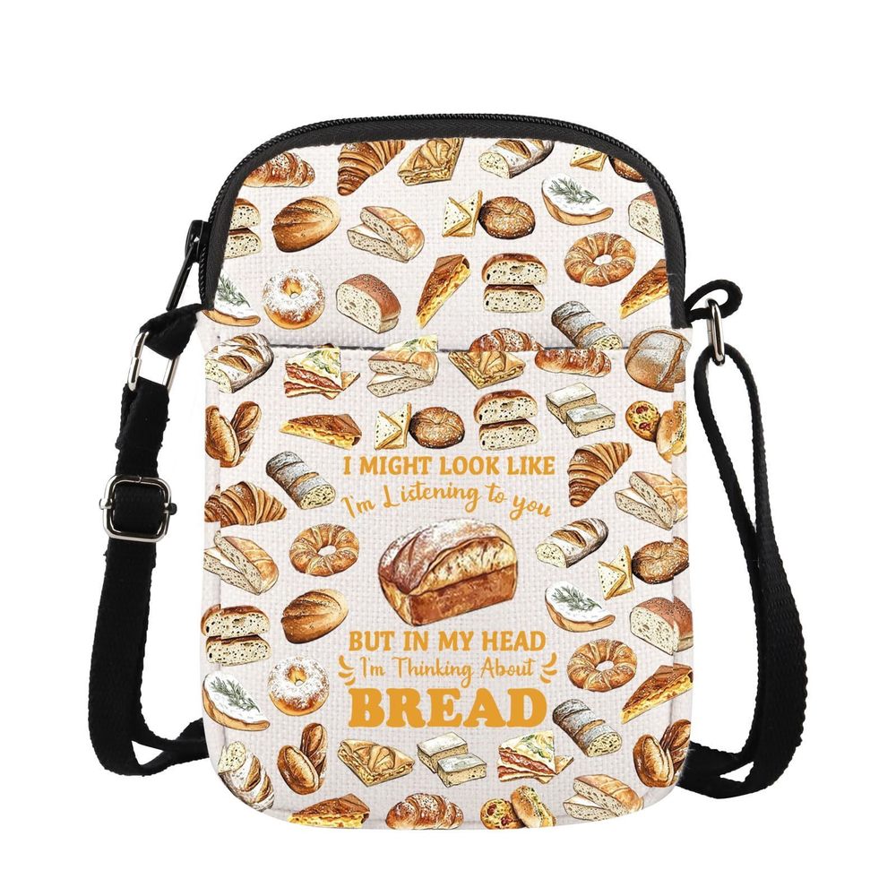 Bread Maker Crossbody Bag Baking Gift Bread Food Foodie Gift Bread Day Gift -_-